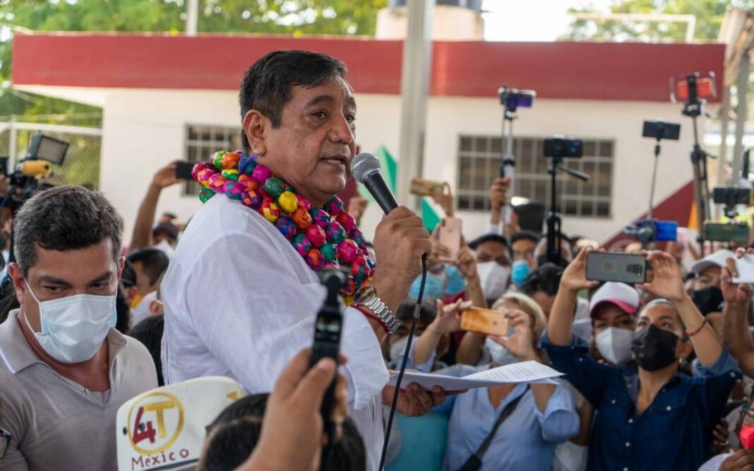 ‘Linchamiento político y mediático’: Dice Félix Salgado en su primer acto como candidato