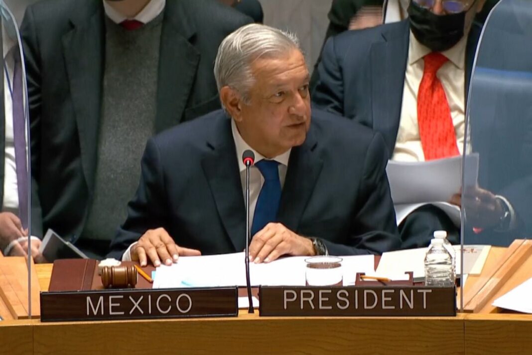 En la ONU, AMLO da lecciones para combatir la pobreza mundial