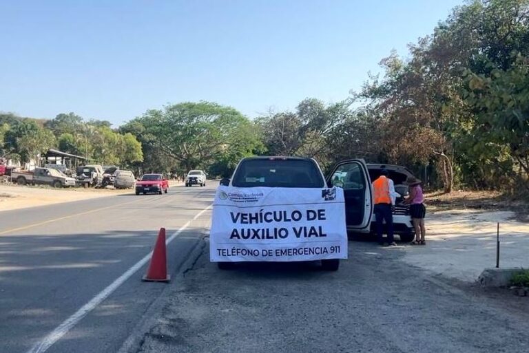 Despliegan brigadas de auxilio vial en todo el país durante vacaciones de Semana Santa 2025