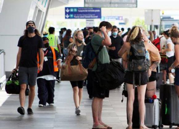 ¿Cómo va la llegada de turismo extranjero a México?