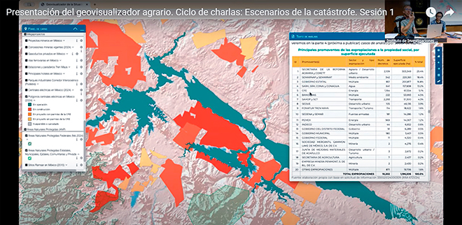 Con tecnología digital detecta apropiación de ejidos para desarrollar proyectos de minería, energía e industriales