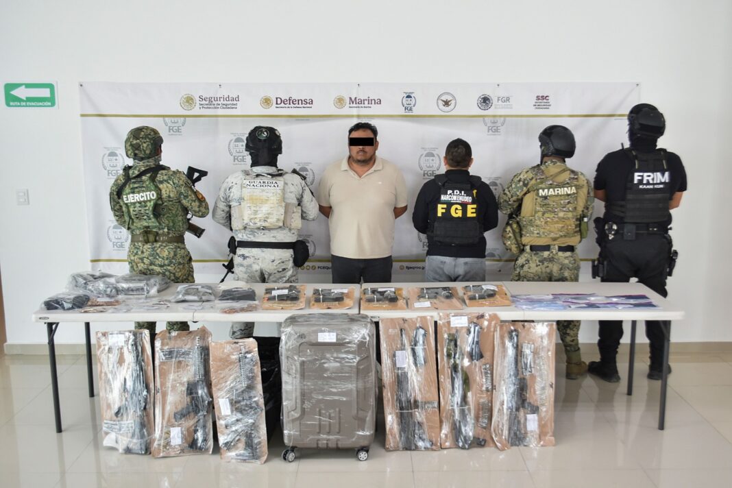 Capturan a líder del CJNG de Playa del Carmen