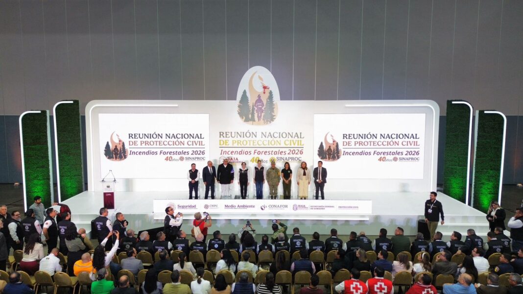 Realizan Reunión Nacional de Protección Civil de Incendios Forestales