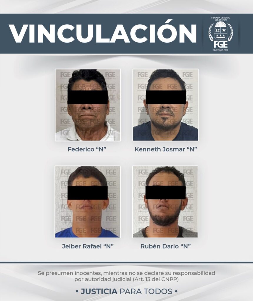 En Chetumal, QRoo, vinculan a proceso a 4 sujetos por presunto narcomenudeo