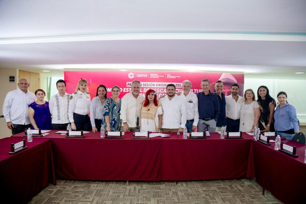 Relizan en Campeche primera sesión ordinaria del consejo estatal de pesca y acuacultura 2026