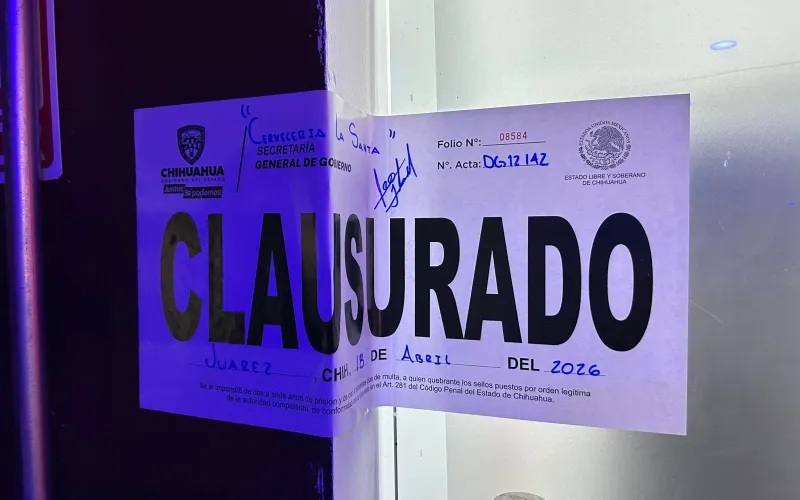 Realiza gobierrno de Chihuahua 329 inspecciones y clausura 11 establecimientos durante la última semana