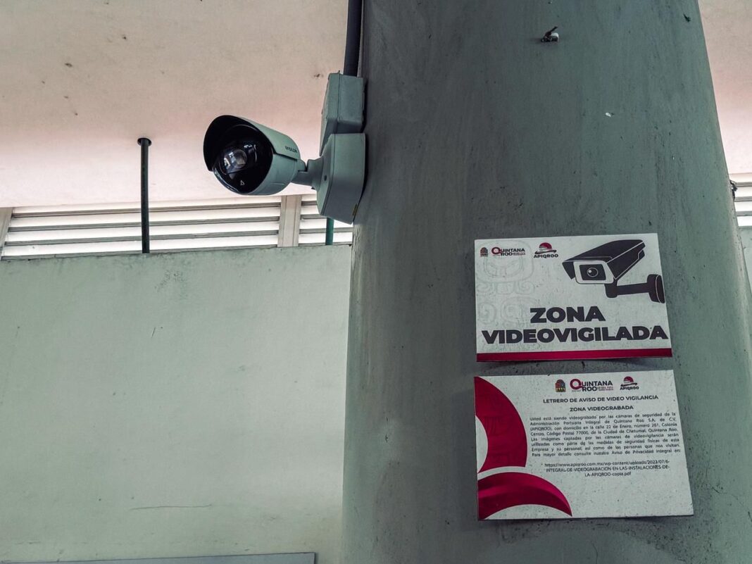 Colocan sistema de videovigilancia inteligente en terminales marítimas de Quintana Roo