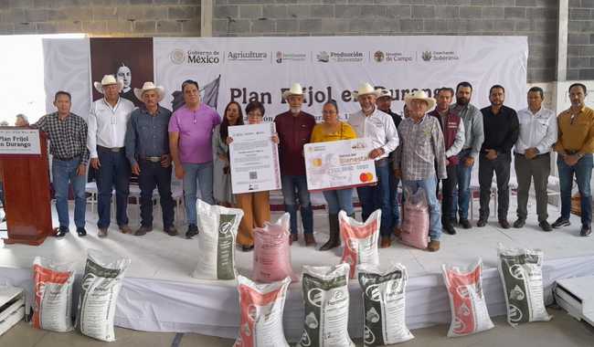 Arranca el Plan Frijol en Durango con la entrega de semilla certificada en beneficio de más de 6 mil productores / Por Alicia Valverde
