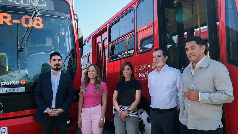 Inicia operaciones la nueva Ruta 8 de Mi Transporte Tren Ligero en Guadalajara