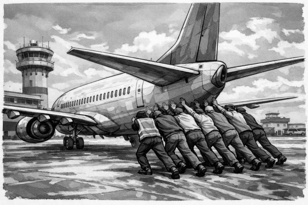 Radiografía del atorón aéreo de medio año / Por Mauricio Flores