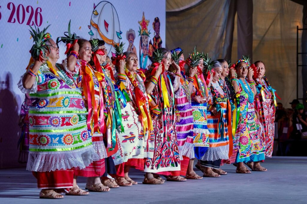 Un éxito, la Guelaguetza de Adultos Mayores 2026
