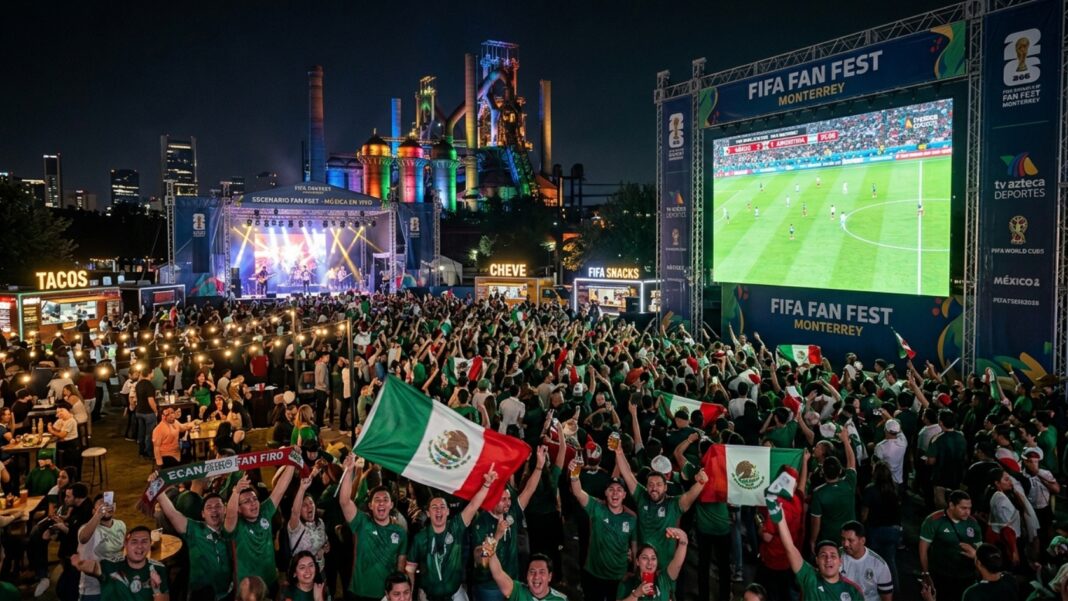 Anuncian en NL nuevos espacios para transmisión de México vs Inglaterra