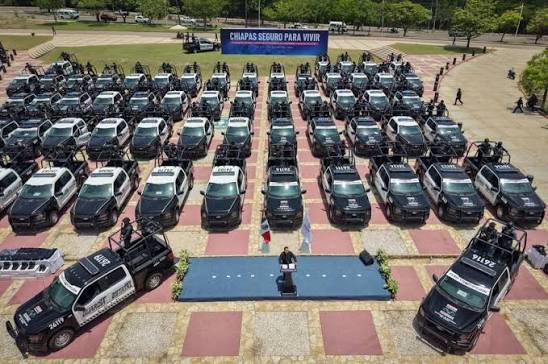 Fortalecen seguridad pública en Chiapas