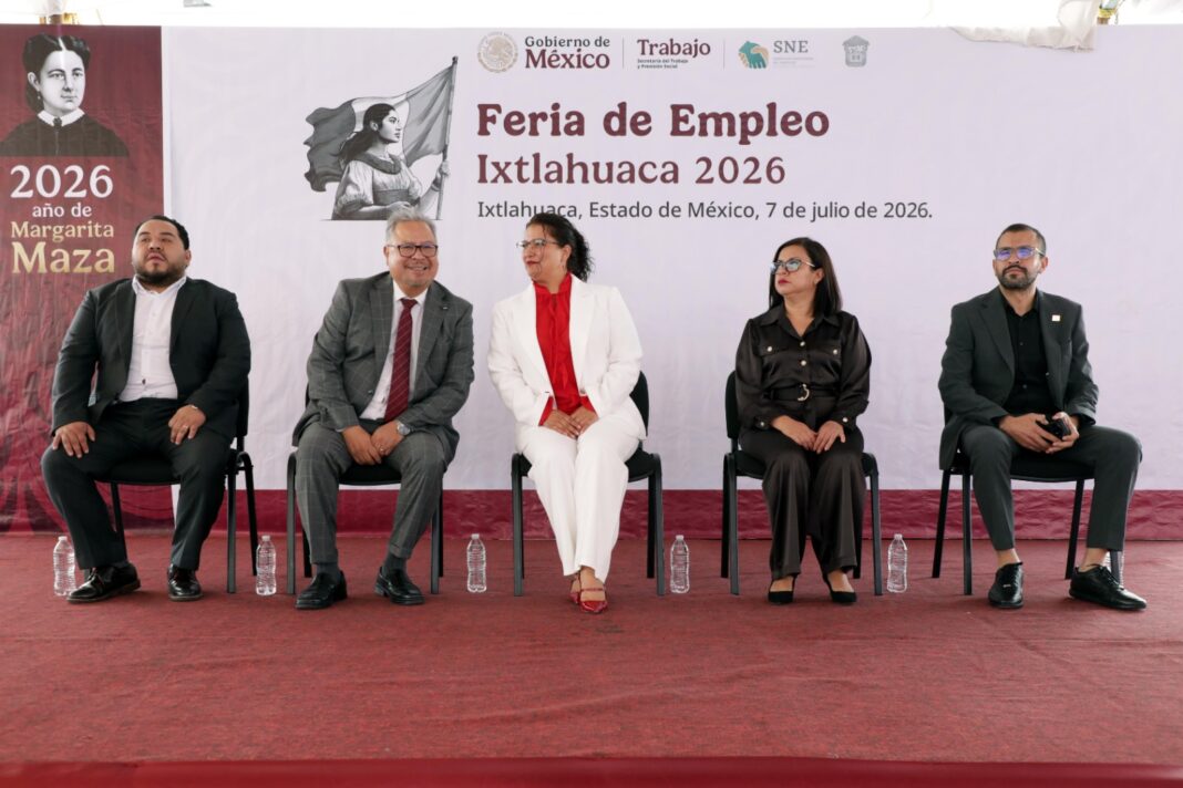 Realizan Feria de Empleo en Ixtlahuaca con más de 400 vacantes