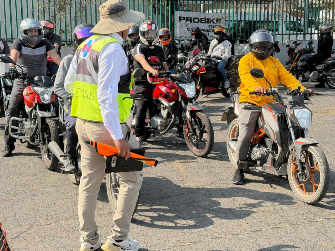 Realiza Gobierno del EdoMéx más de 128 mil evaluaciones a motociclistas para incrementar su seguridad al conducir
