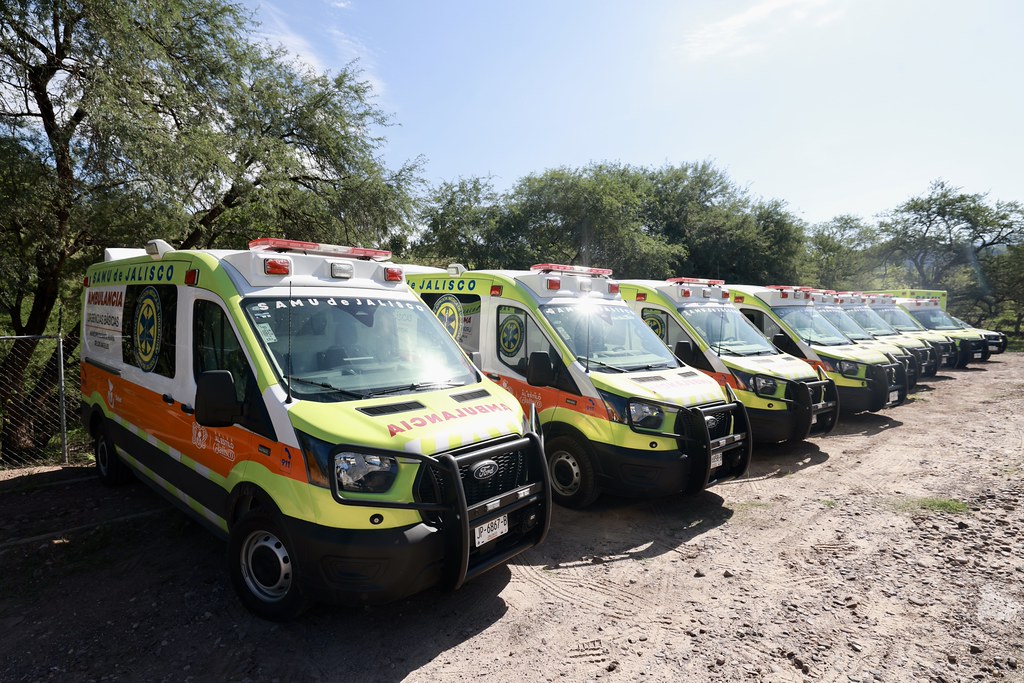 Entrega Jalisco 15 nuevas unidades de emergencia para municipios de la región norte
