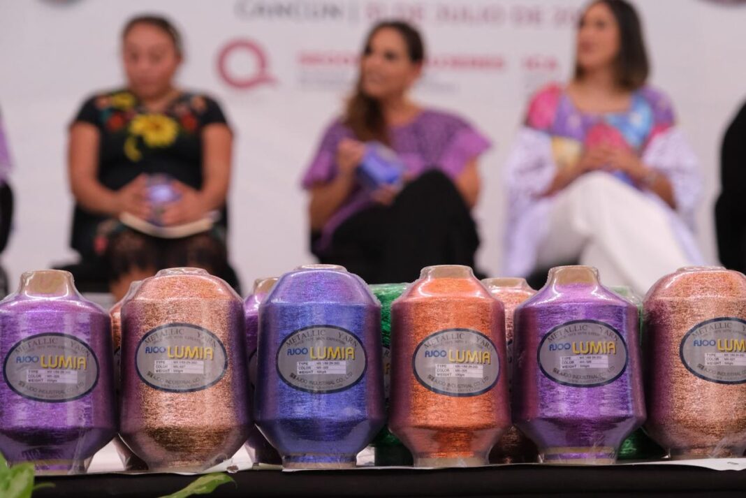 Arranca en QRoo programa “Hilos que Transforman”, en beneficio de más de 10 mil mujeres bordadoras