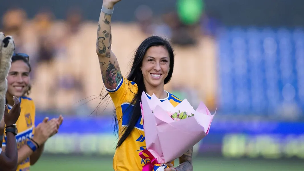 Jenni Hermoso se despide de los Tigres, de la Liga Femeninil