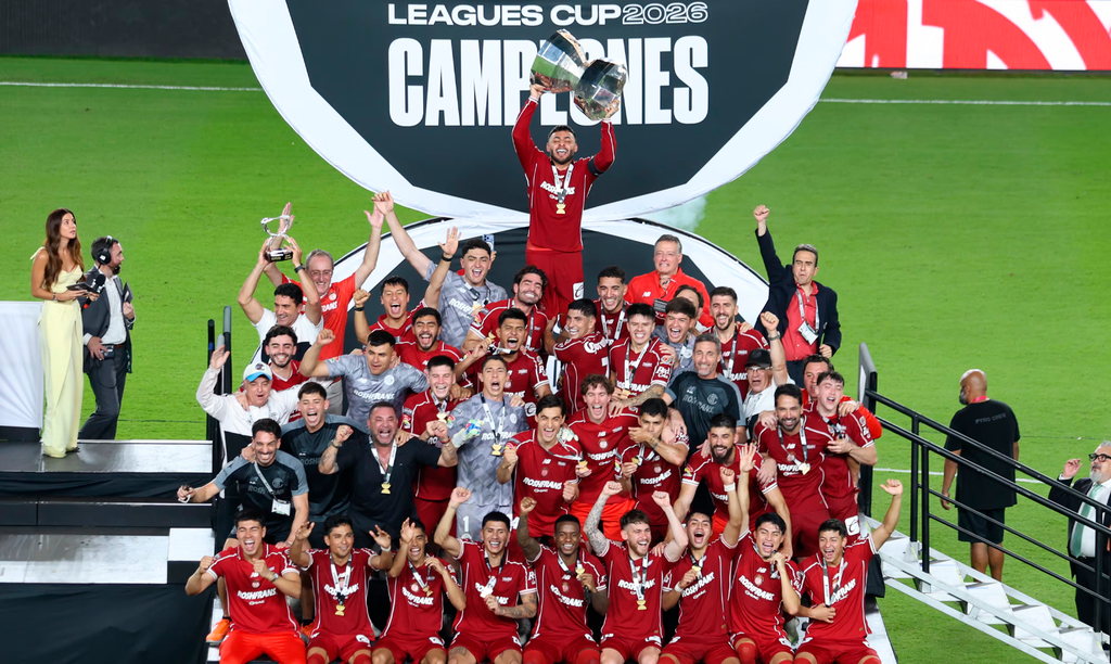 Toluca de México conquista la Leagues Cup por primera vez