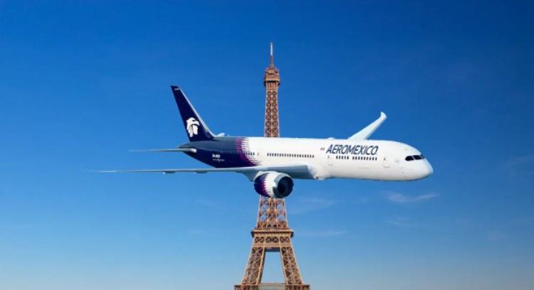 Anuncia Aeroméxico nueva ruta directa entre Guadalajara y París