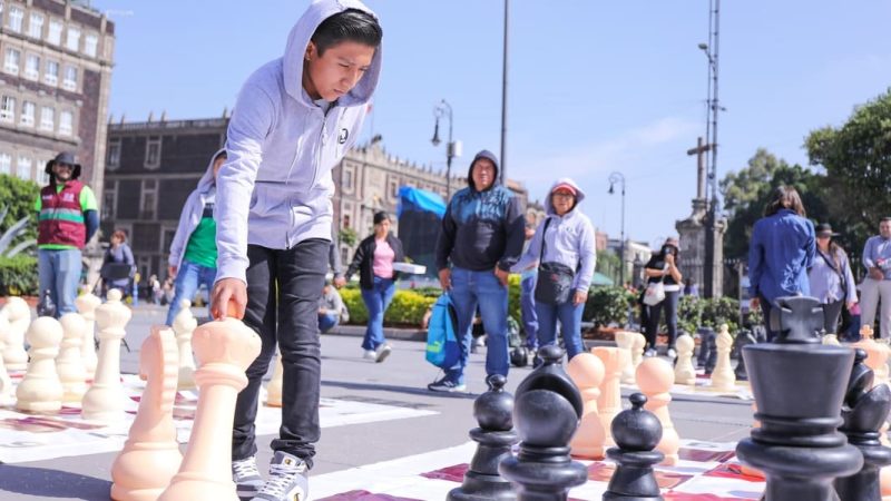 Realizan el Segundo Festival de Ajedrez México-Tenochtitlan en la CDMX