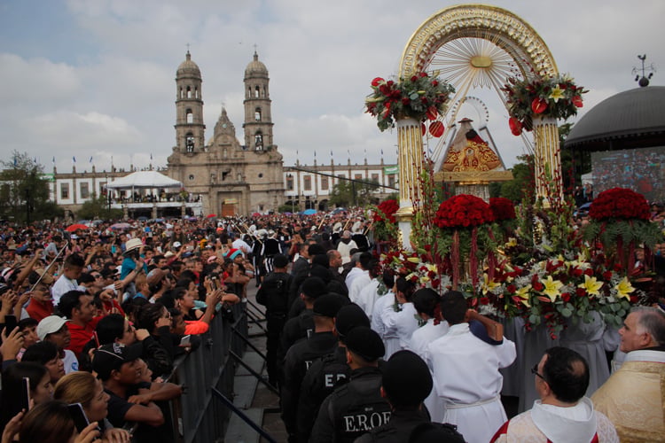 Listo Jalisco para acoger edición 292 de la Romería de la Virgen de Zapopan
