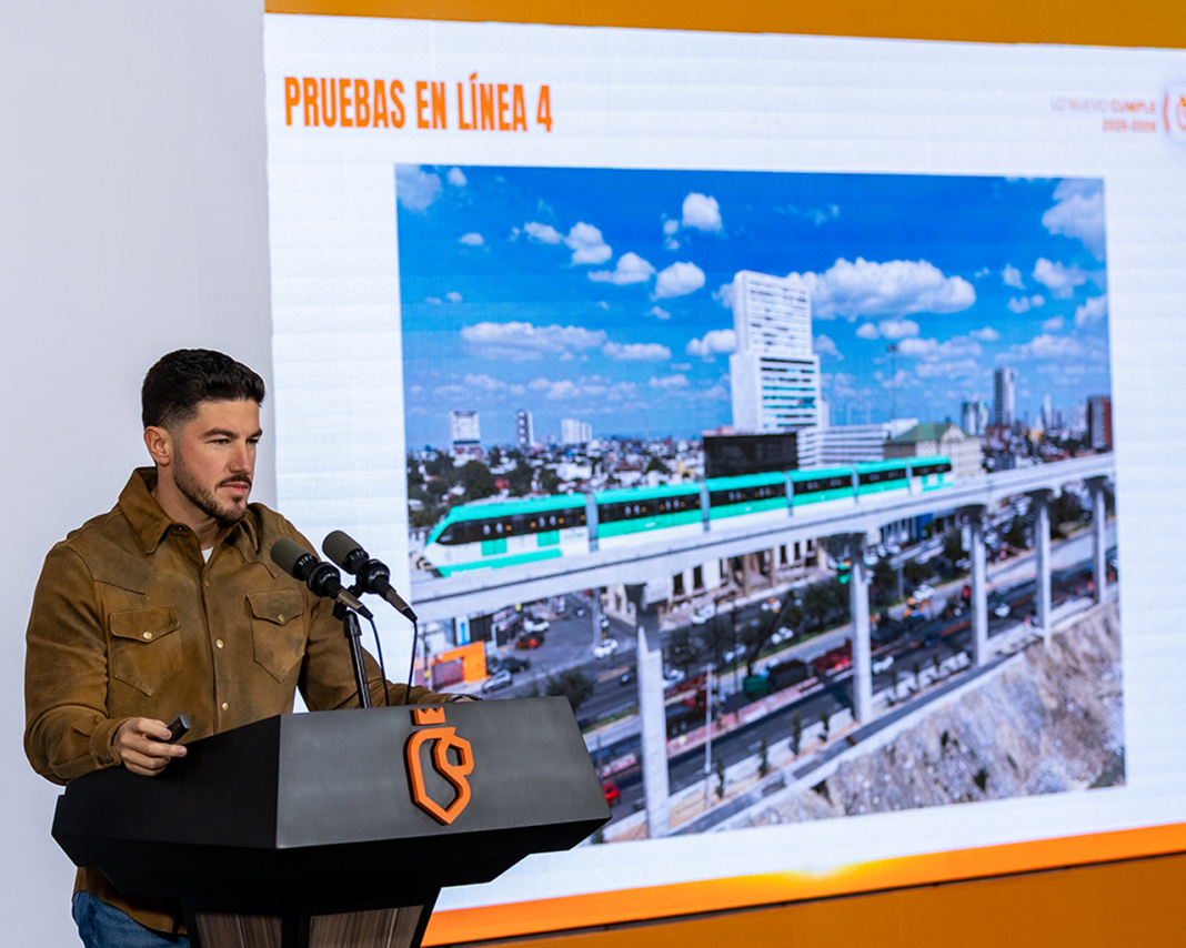 Anuncia Gobierno de NL conclusión de viaducto en líneas 4 y 6 del Metro; comenzarán a liberar carriles en avenidas