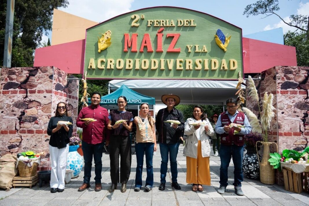 Realizan segunda Feria del Maíz y la Agrobiodiversidad en el Bosque de Chapultepec