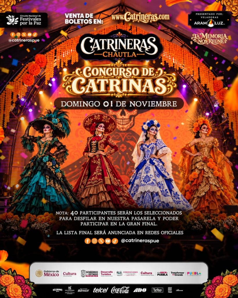 Catrineras Chautla 2026 amplía sus días de celebración para un gran cierre