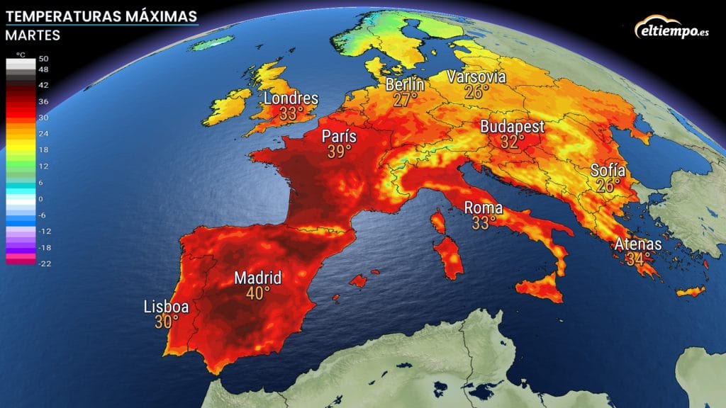 Verano 2026, el más cálido jamás registrado en Europa occidental