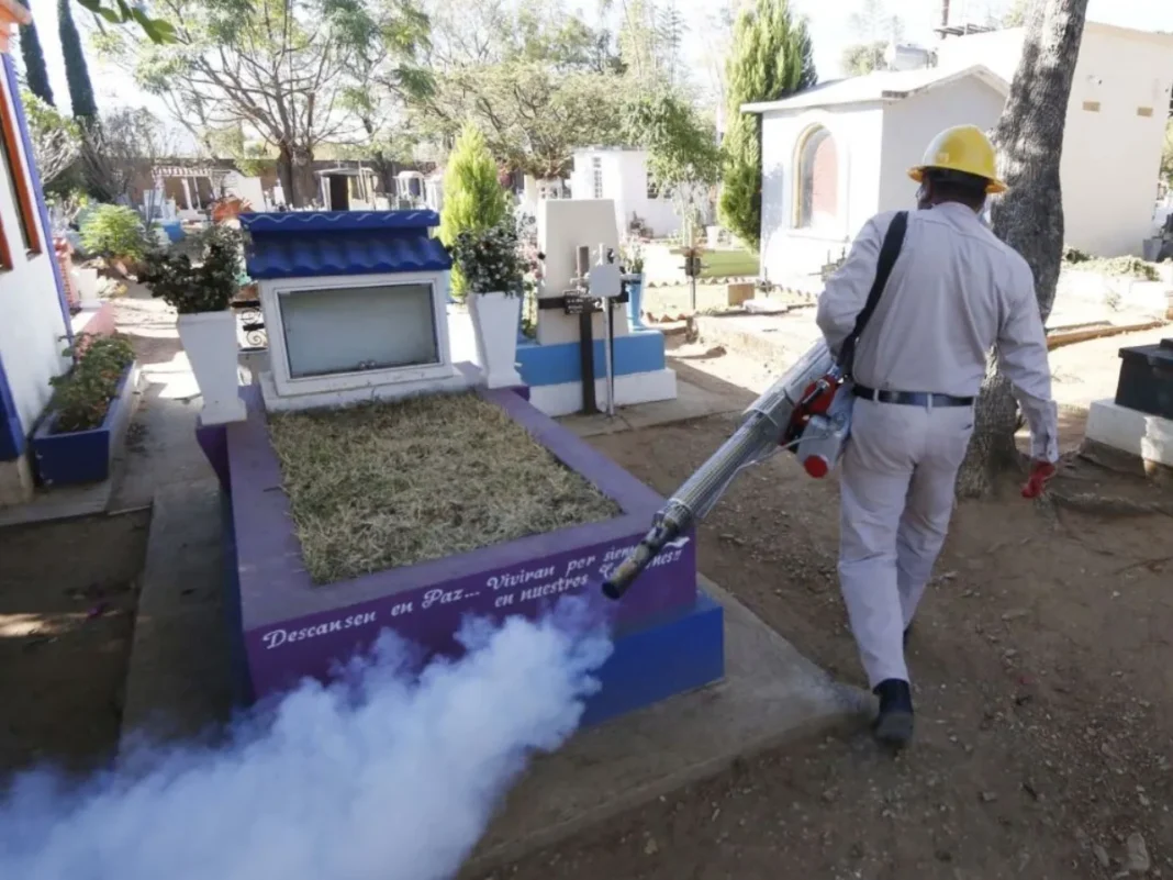 Refuerzan en Jalisco brigadas en panteones para prevenir el dengue y mantener la reducción de casos
