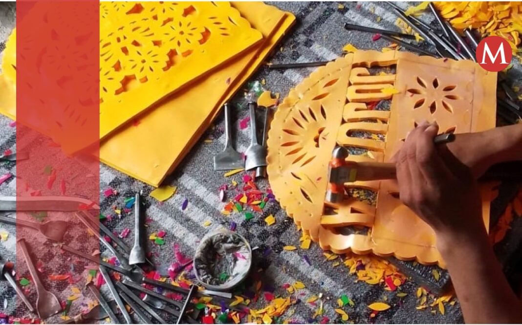 Para este Día de Muertos, pon a prueba tu creatividad y aprende a hacer Papel Picado en Pilares de la CDMX